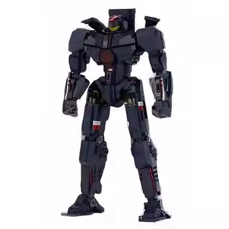 Bricklink MOC 퍼시픽 메카 영화 테크니컬 로봇 세트, 액션 피규어, 기계식 전사, 크리에이티브 빌딩 블록, 어린이 장난감 선물