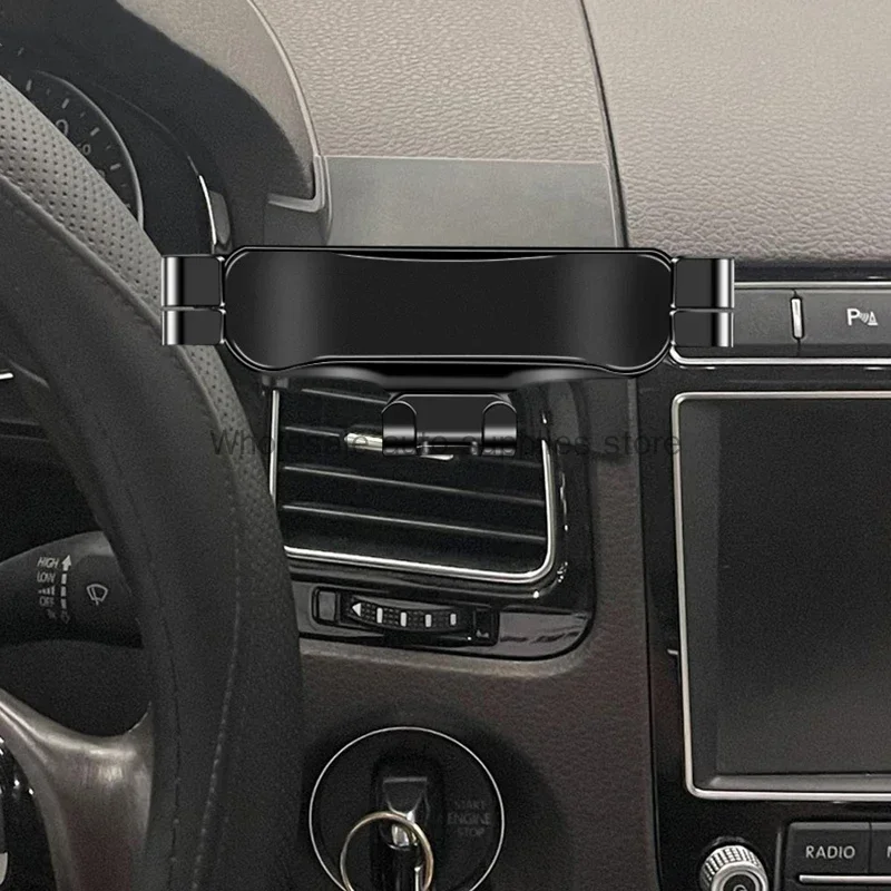 For Volkswagen VW Touareg 2011- Car Styling Mobile Phone Holder Air Vent Mount Gravity Bracket Stand Modified Accessories