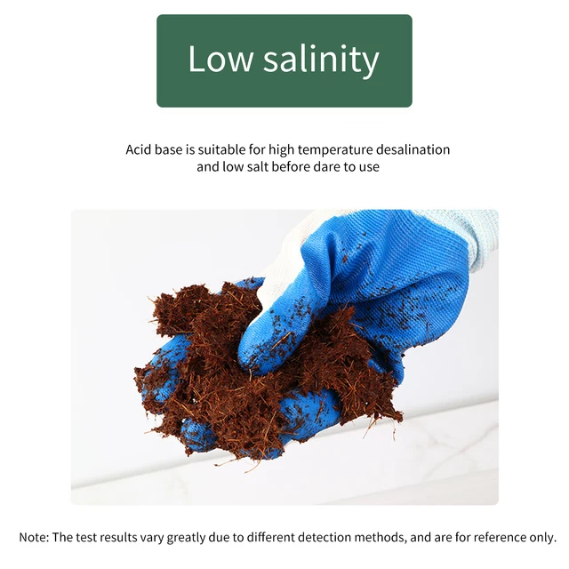 Kókuszdió -Kókuszrögzített Coco Coir Tégla Zöldségek Virágok Gyógynövények Ültetése Organic Otthoni Kertészeti Öko Szubsztrát Talaj - Image 4