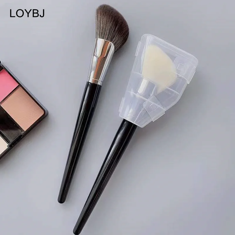 Face Contour Makeup Brush Set Fan-shaped Professional Powder Blush Highlighter Bronzer V Face Silhouette