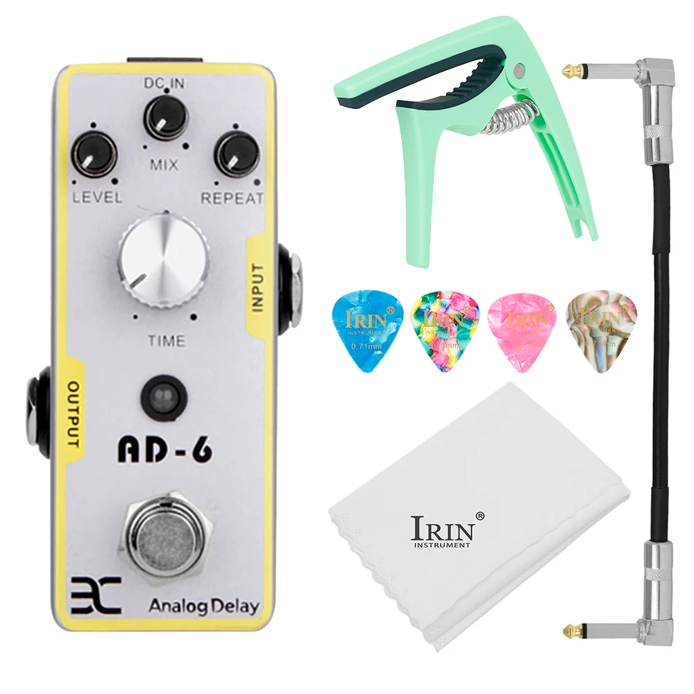

ENO Analog Delay Guitar Effect Pedal 30-340Ms Delay Time True Bypass Effect Pedal Electric Guitar Effects Parts Accessories TC31