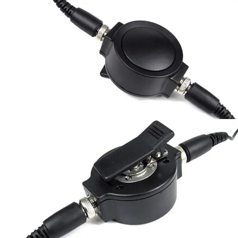 FBI Heavy Duty Tactical Big PTT Throat Mic Air Tube Microphone Headset for Motorola EP450 GP88 GP300 CP040 CP180 PRO5150 Radio
