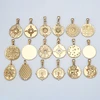 MODAGIRL 1 Lot/9 Pcs Stainless Steel Sun Star Coin Pendants 3