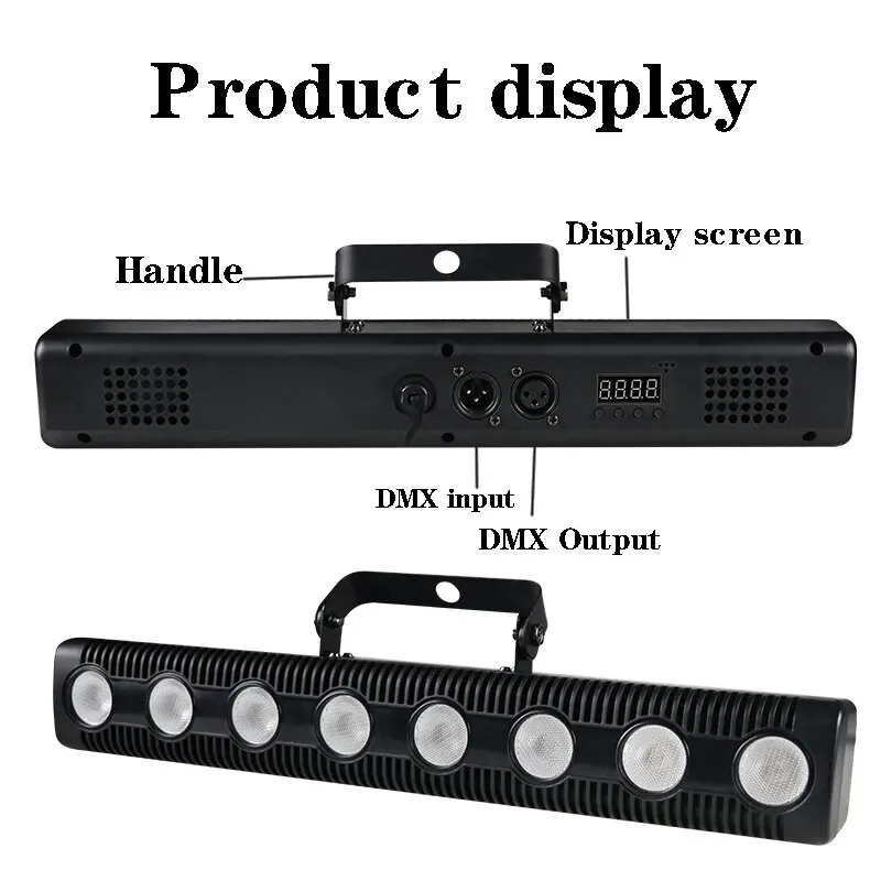  Ƽ ,  Ʈκ LED  Ʈ, DJ  , RGBW DMX512  ,  DJ ,  ũ, 8X12W
