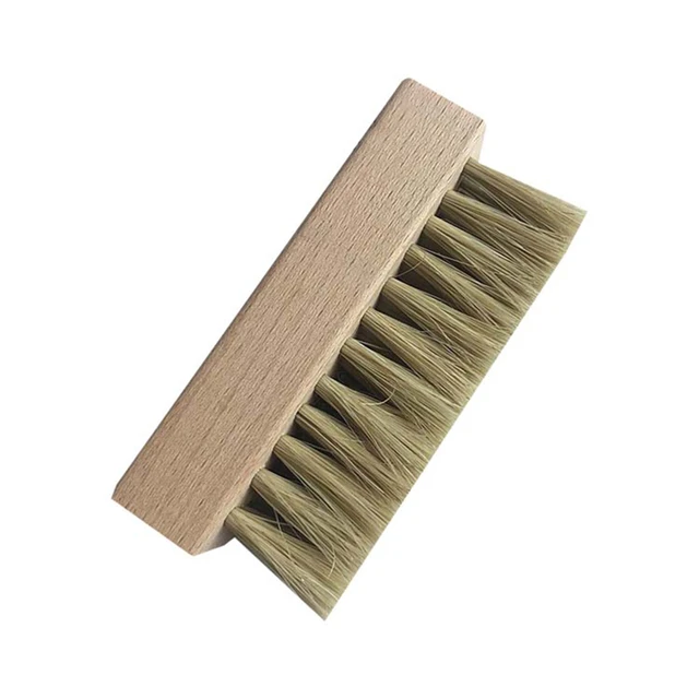 1Pcs Sneaker Shoe Cleaner Brush Set Include Boar Cleaning Brush and Plastic  Bristles Shoe Clean Brush