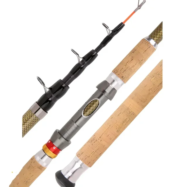 ポータブル釣り竿 伸縮式釣り竿 カーボンファイバー製 6-9セクション
