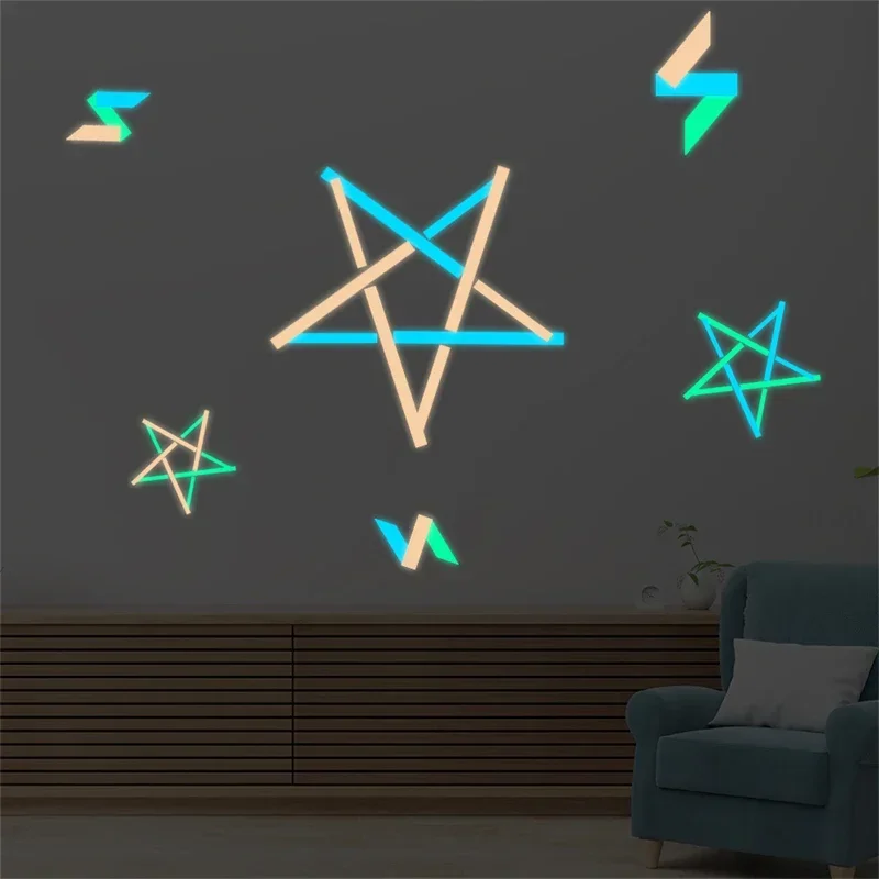 3 Meters Luminous Tape Self-adhesive Glow Emergency In The Dark Safety Stage Stickers Home Decor Party Supplies Decorative