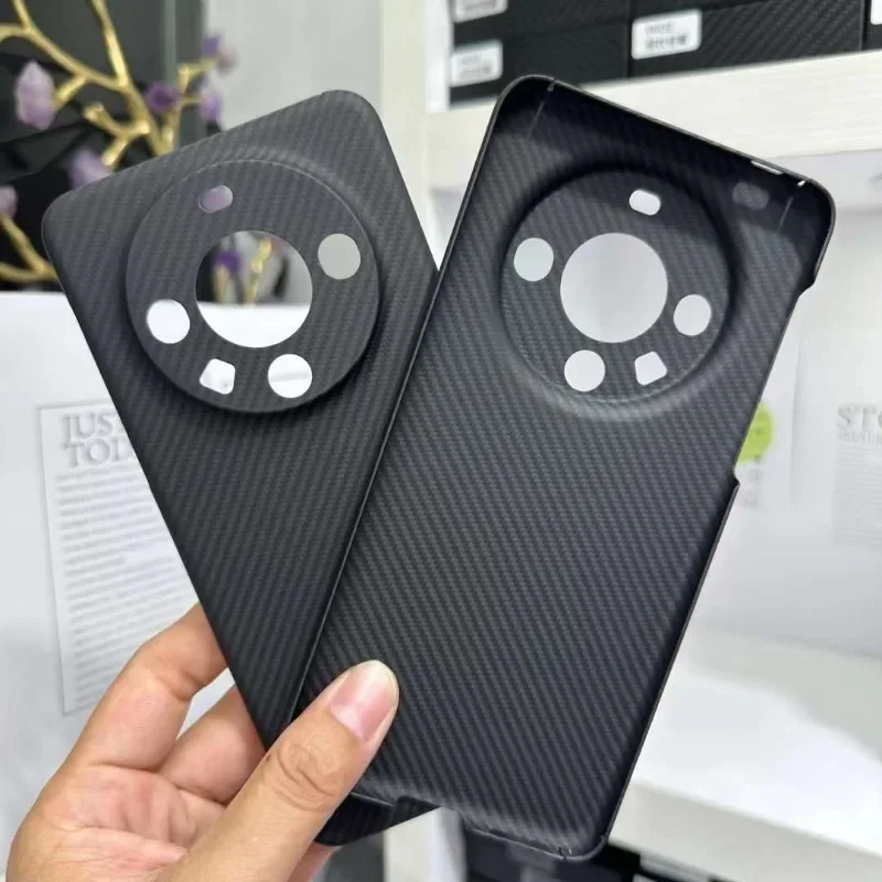 

Чехол из настоящего углеродного волокна для Huawei Mate60Pro, чехол из арамидного волокна, чехол для Huawei Mate60 Pro, ультратонкие аксессуары для телефонов