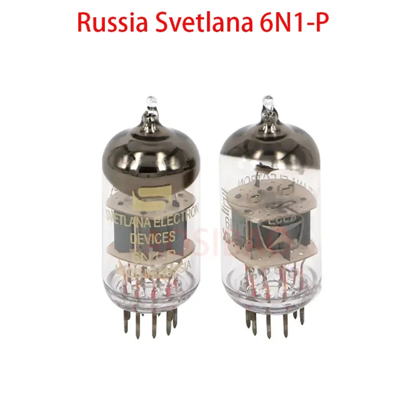 Russia Svetlana 6N1-P Vacuum Tube Precision matching Valve Replace  ECC85 6H1n 6N1 Electronic Tube For Amplifier 2
