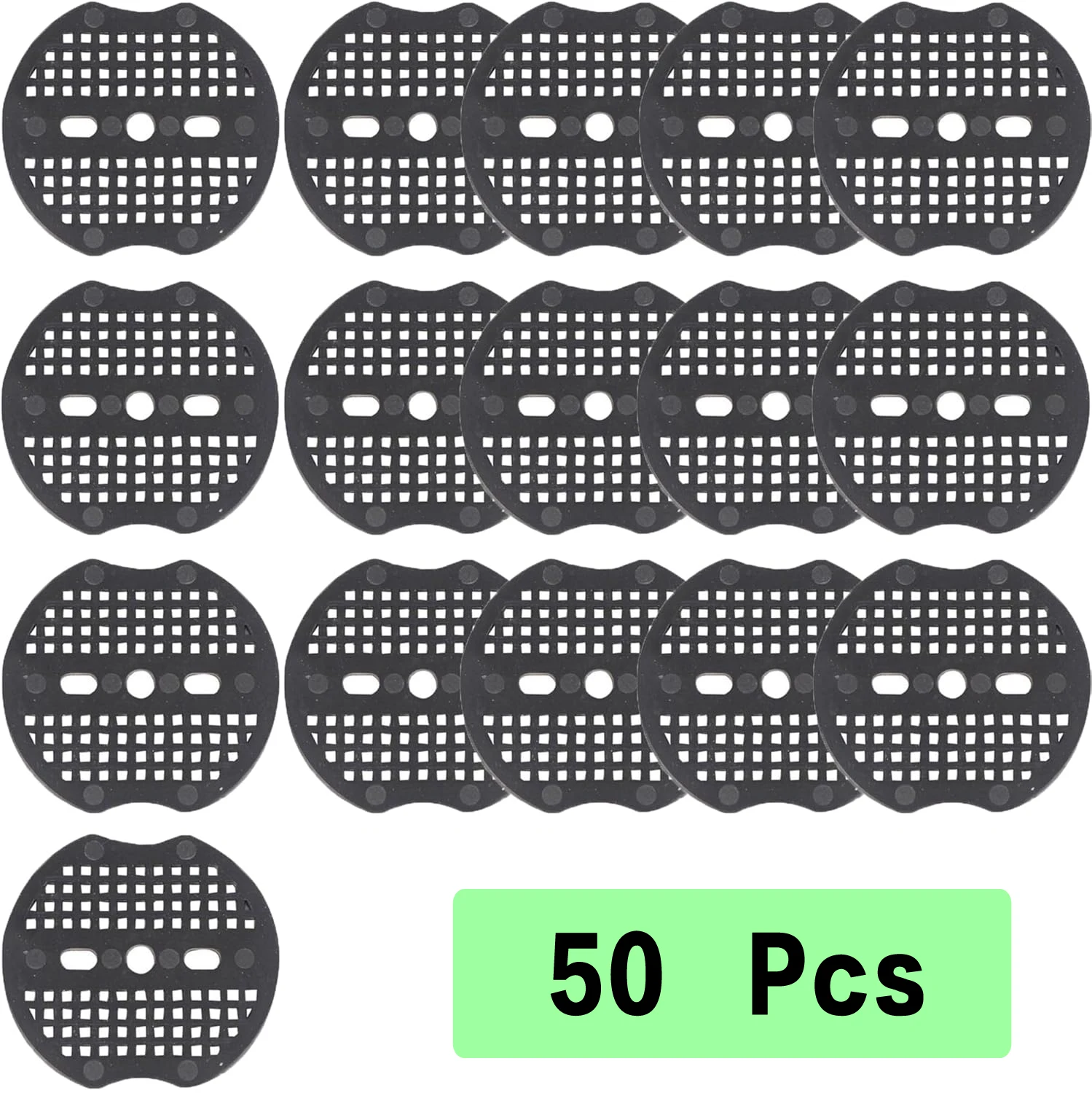 50pcs Garden Staples Plastic er Washer for Weed Barrier Fabric,They Keep The Barrier from Ripping & Create a Sturdier Hold