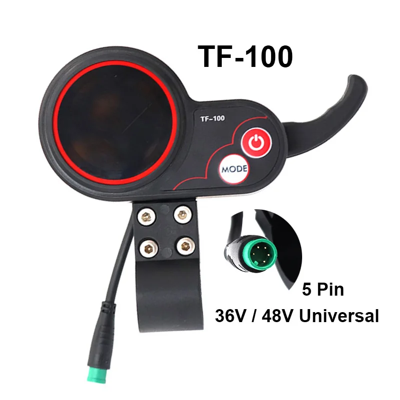 36V 16A 48V 20A Brushless Motor Controller TF-100 LCD Display Meter Kugoo M4 Electric Scooter Bike Modification
