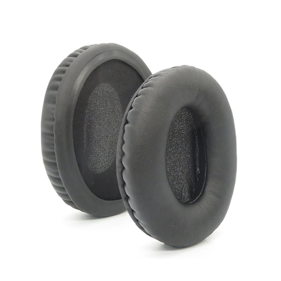 Almohadillas De Repuesto Para Auriculares De 90 Mm - Cuero Artificial Y Esponja, Fáciles De Instalar, Restauran El Sonido Original