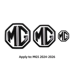 Enhanced Car Emblem and Steering Wheel Sticker Accessories (MG5 2024 - 2026)