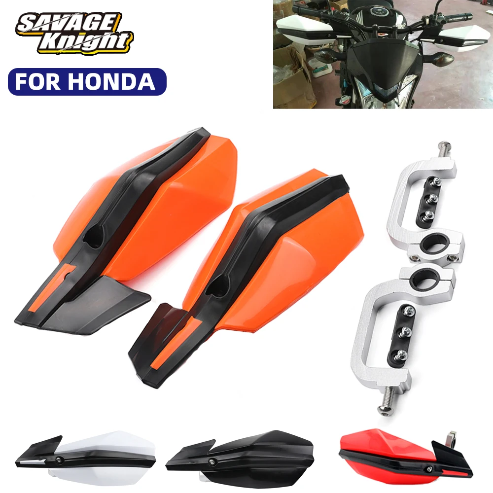 Motorcycle Handlebar Handguard Shield For HONDA CRF 125F 150R 230F/L/M/X/R 450R/X CB300F CB500F