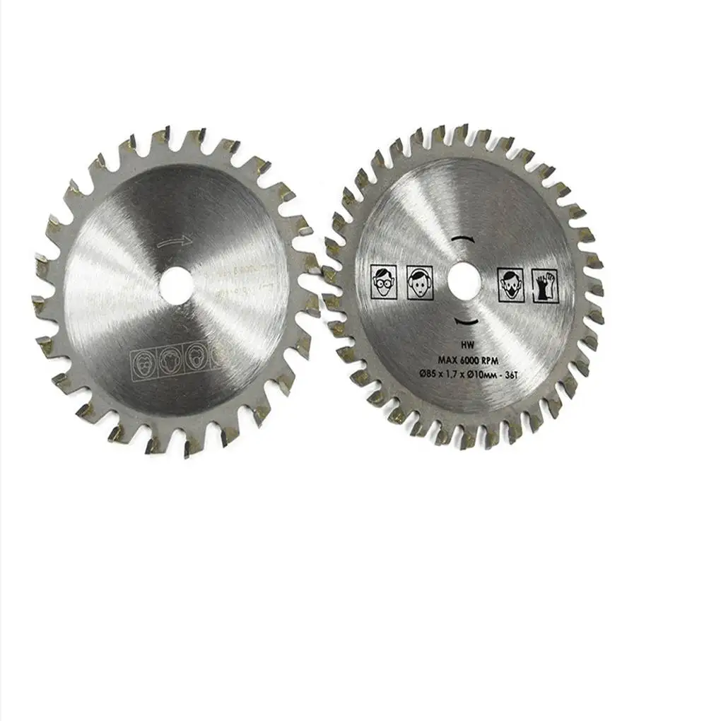 5pcs 85mm Diameter 10mm Inner Diameter Small Circular Saw Blade Hard Alloy Rotation Cutting Tools Circular Saw Slicing Tool 4