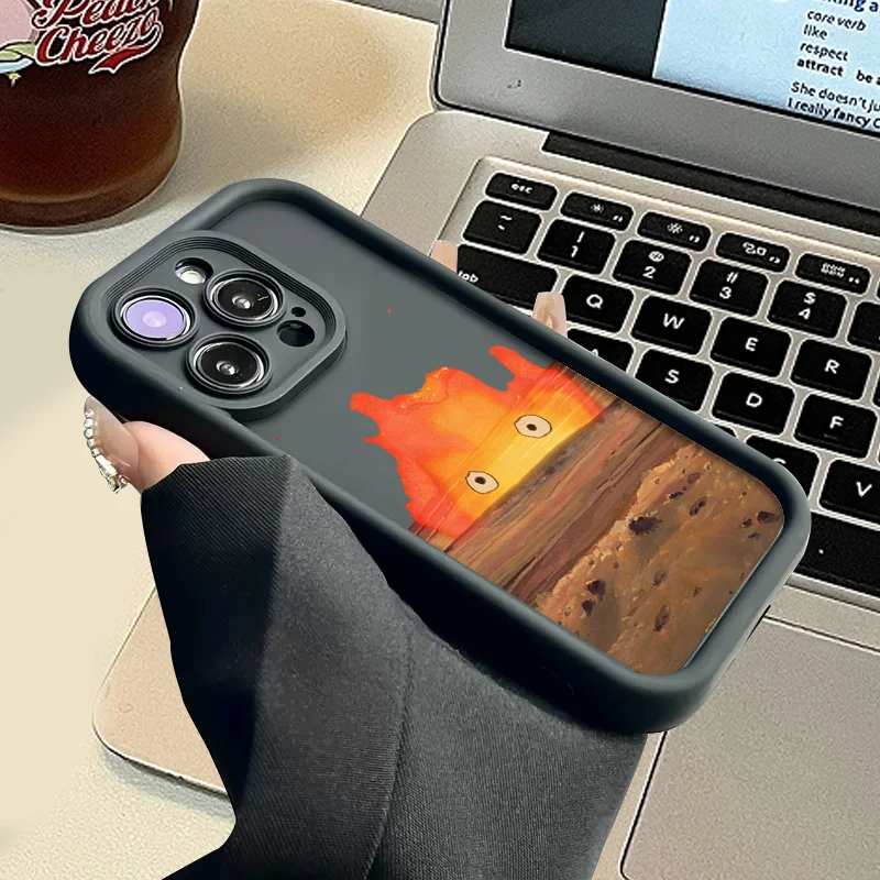 Dynamic TPU Soft Phone Case with Howl's Design