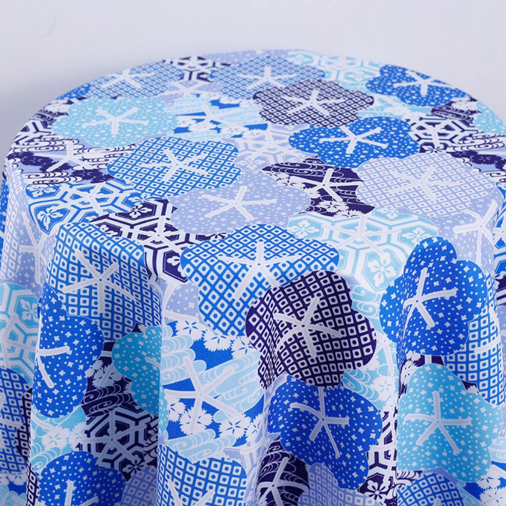 Chainho,Printed Polyester Canvas Fabric,Plain Weave,DIY Sewing Quilting Material,Tablecloth,Cushion,Bag,Tent Cloth,3 Sizes,25CF4