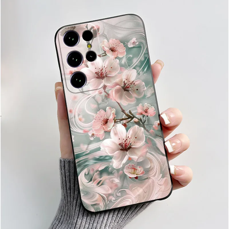 Aesthetic Cute Cat Cartoon Black Soft Silicone Shockproof Phone Case