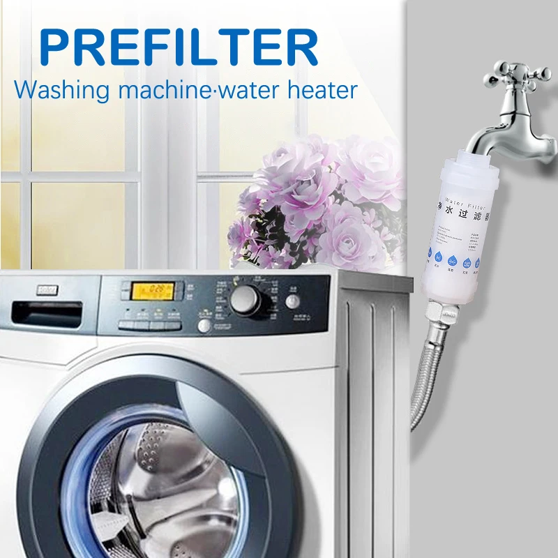 3LPM Pre-Filter Water Filter PP Cotton Filter Purifier Removal Heavy Metal Purifier Shower Washing Machine Home Health