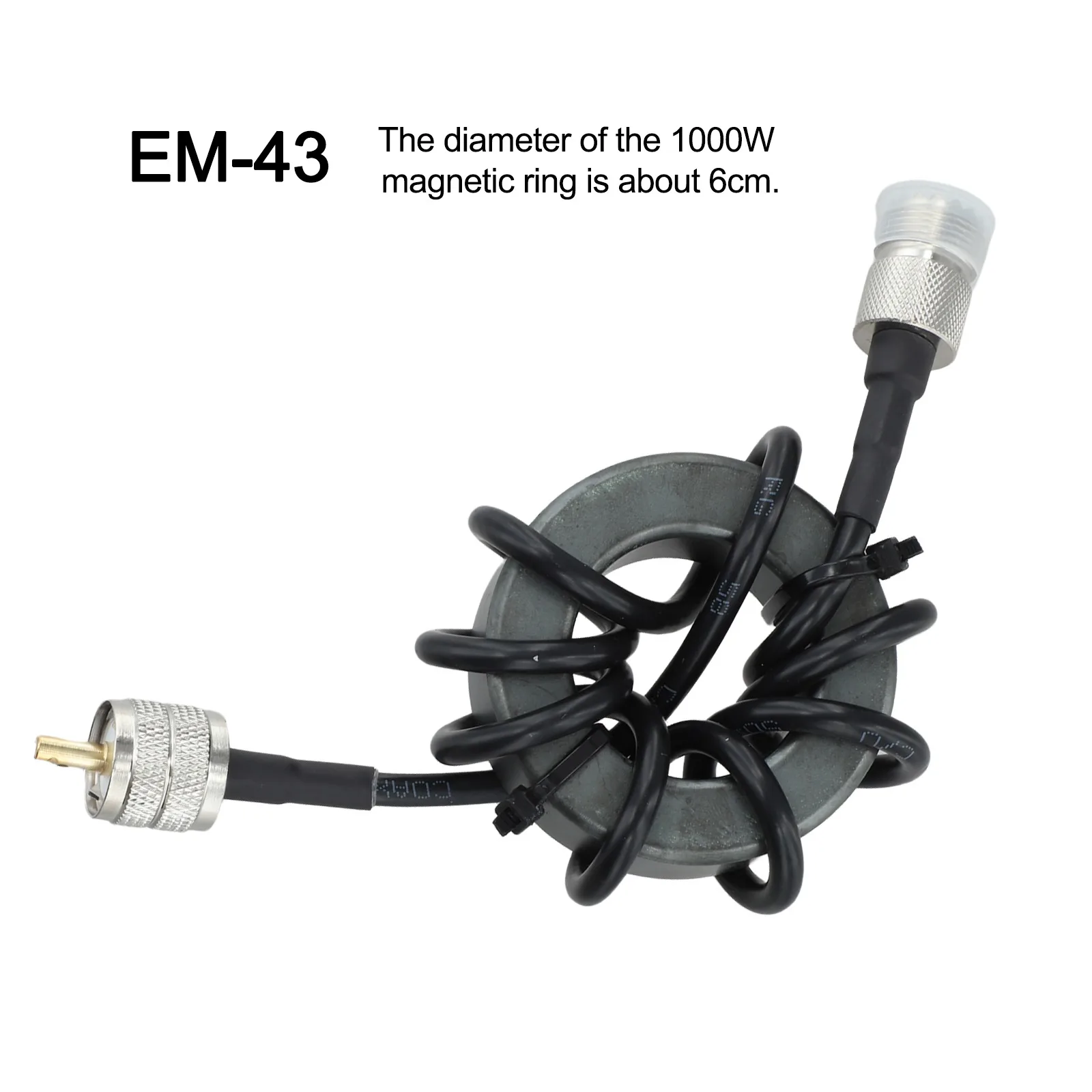 1pc 1,8-30 MHz Kurzwelle Choke Magnetische Ringe Für HF Kurzwelle Radio EM-25 EM-43o Anti-störungen Power Werkzeuge Zubehör – Detail 17