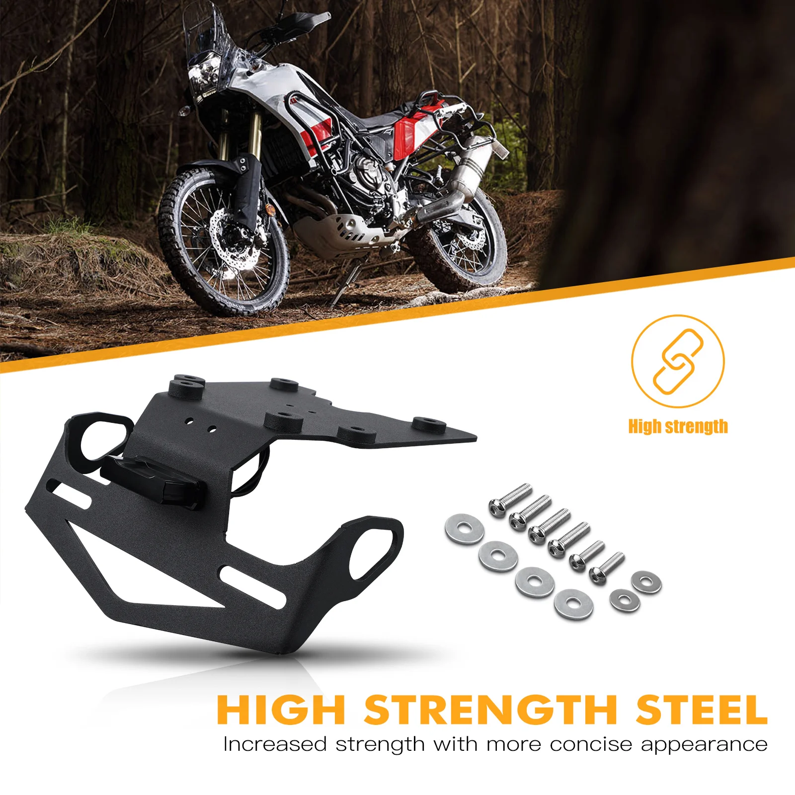 Tail tidy direct bolt-on fitment Tenere 700
