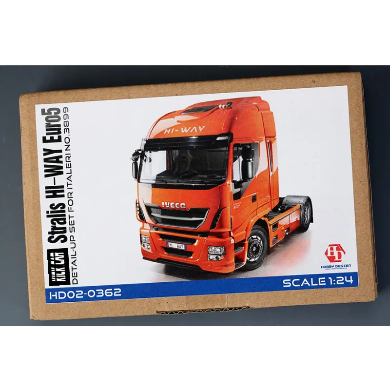 

Hobby Design 1/24 HD02-0362 Stralis HI-WAY Euro5 металлические модификации для Italeri