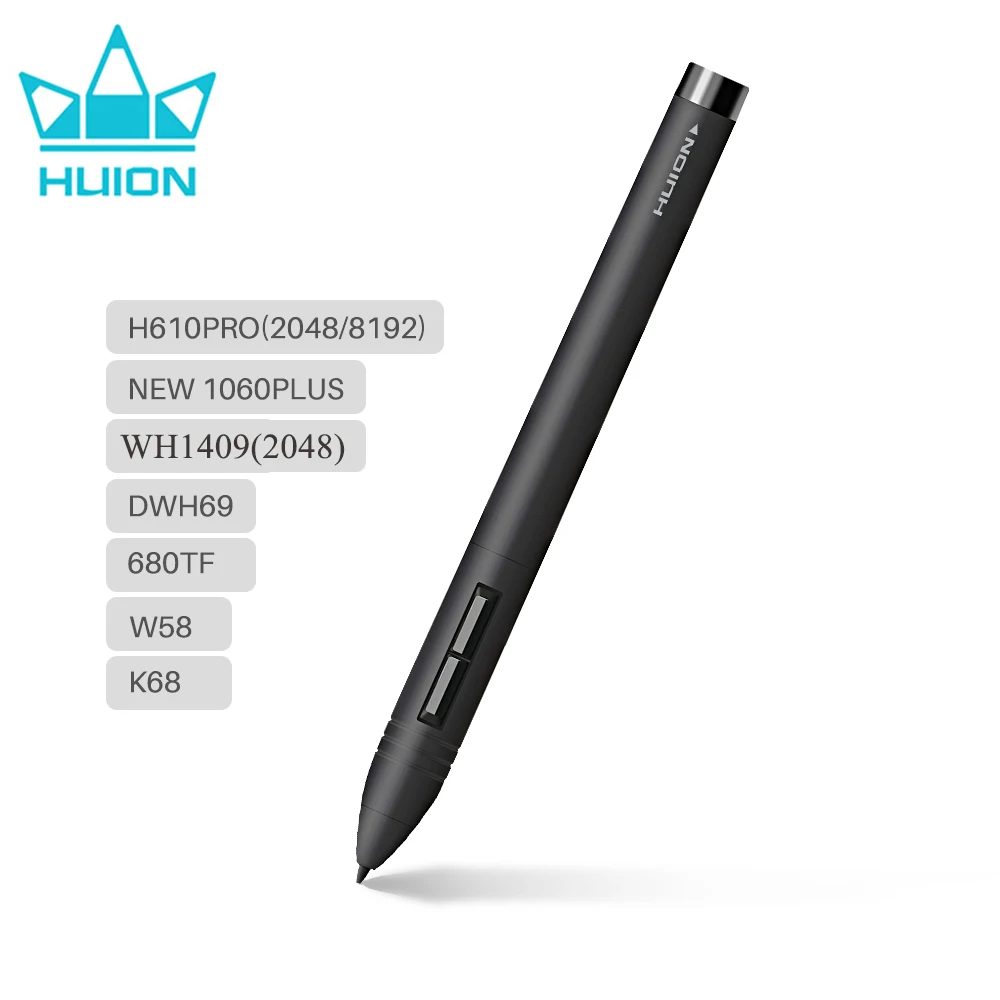 

Huion P80 PEN80 Rechargeable Digital Pen Stylus for Professional Graphic Drawing Tablets 420 H420 NEW1060PLUS WH1409(2048)