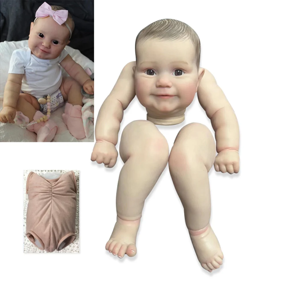 19/24inch Reborn Doll Kit Maddie Already Painted Lifelike 3D Painting