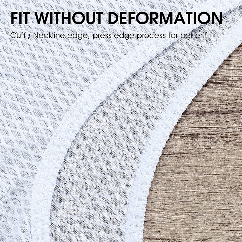 WEST BIKING Summer Cycling Vest Underwear Sport Quick Dry Men's Mesh Base Layer Gym Tank Tops Running Breathable White Jersey