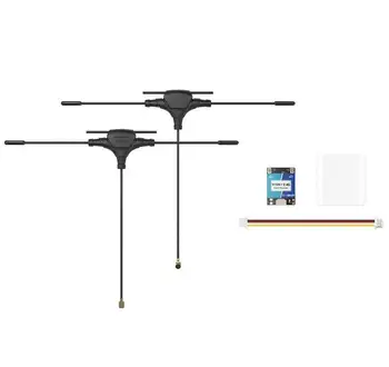 Ricevitore GEPRC ELRS 915M/2.4G GemX Gemini a Doppia Frequenza con Antenna FPV Crossover per Droni
