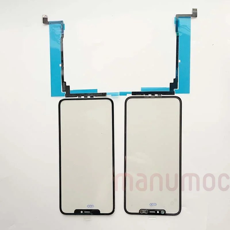 Glass Screen Replacement Without IC NoIC Glass With Touch Digitizer With OCA For iPhone 12 11 Pro Max TP