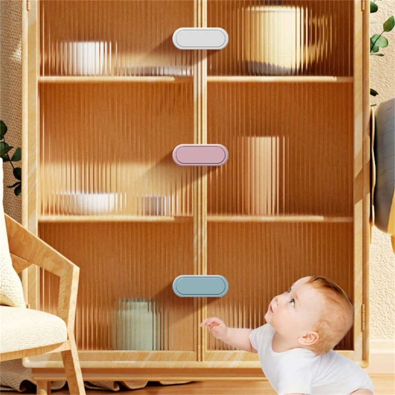 

10pcs/lot Children Security Protector Baby Care Multi-function Child Baby Safety Lock Cupboard Cabinet Door Drawer Safety Locks