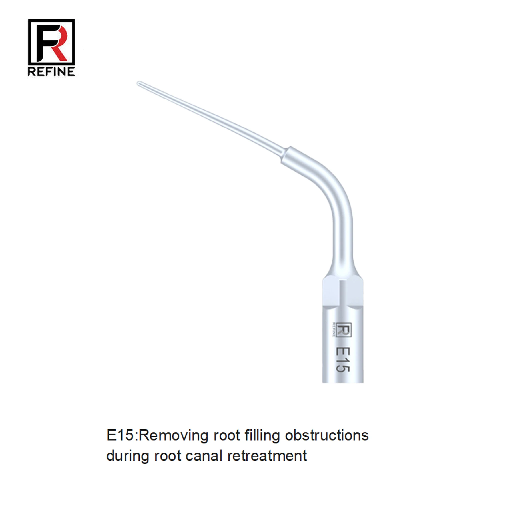 Refine Dental Ultrasonic Scaler Insert Scaling Tips E15 Diamond Coated Per Woodpecker Mectron Ems Uds Scaler Ad Ultrasuoni