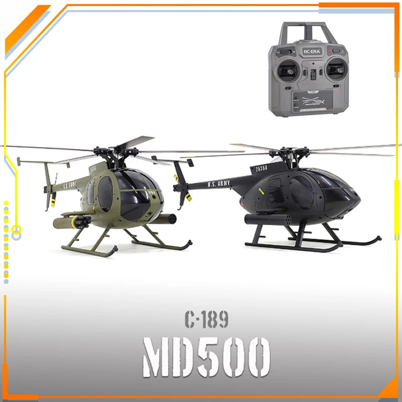 

Вертолет радиоуправляемый MD500 4-канальный с дистанционным управлением, двойная бесщеточная модель самолета, 6-осевая модель гироскопа, масштаб 1:28, C189