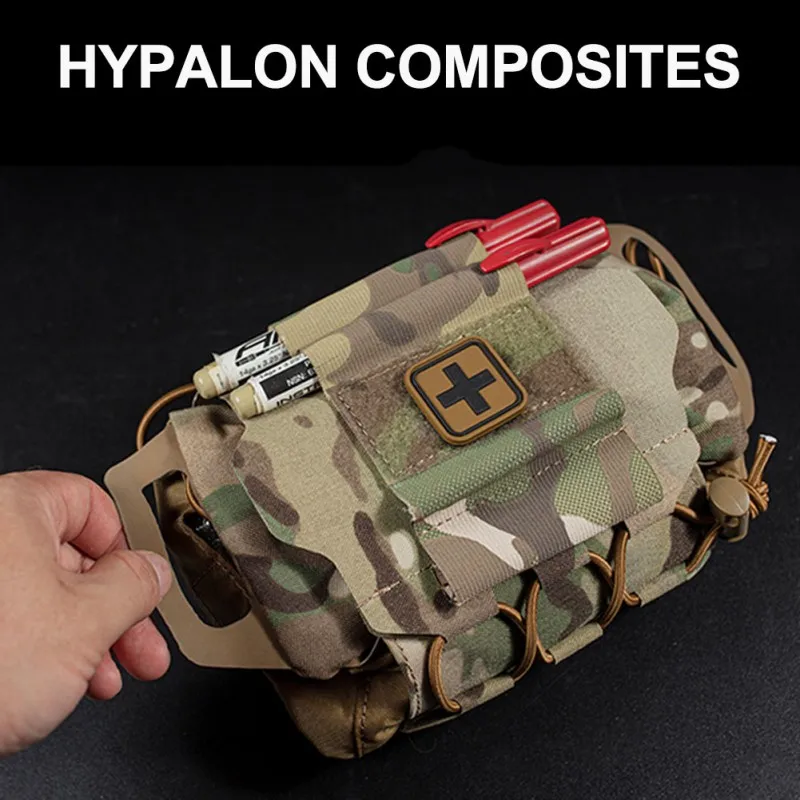 Tactical IFAK Medical Pouch MOLLE Rapid Deployment First-aid