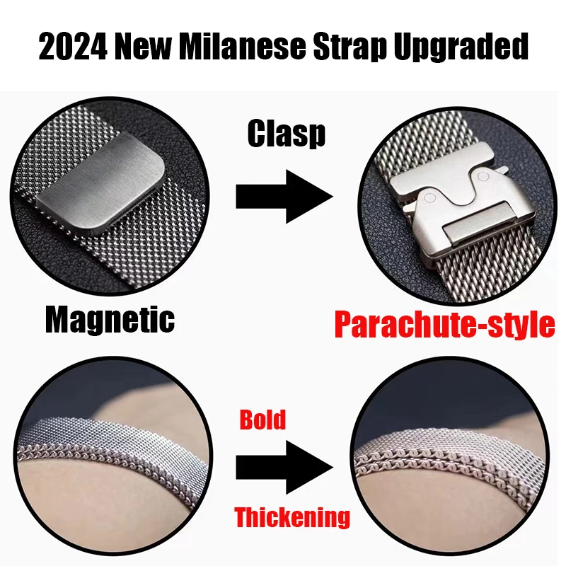 Titanium Metal Loop Bracelet