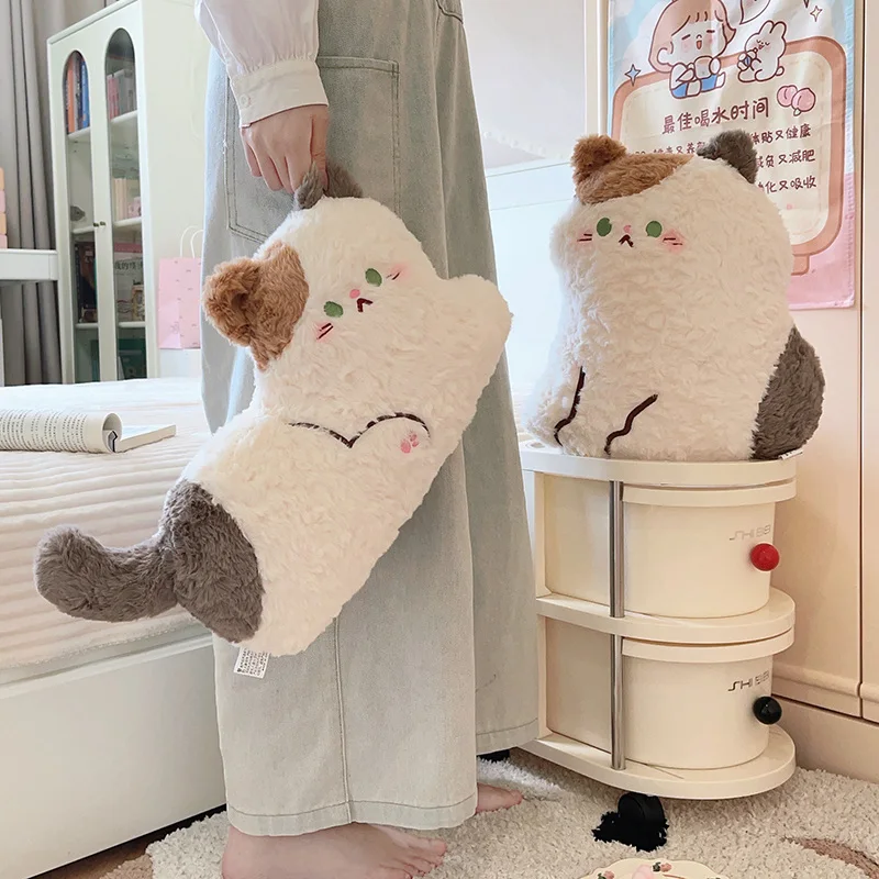 Kawaii Therapy Soft Animal Cat Doll Pillow Collection