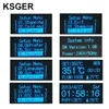 KSGER Hot Air Gun SMD Rework Station GX16-8 Solder Dryer Handle Electronic OLED T12 Nozzle Stand DIY Tools Quick Heating 700W 5