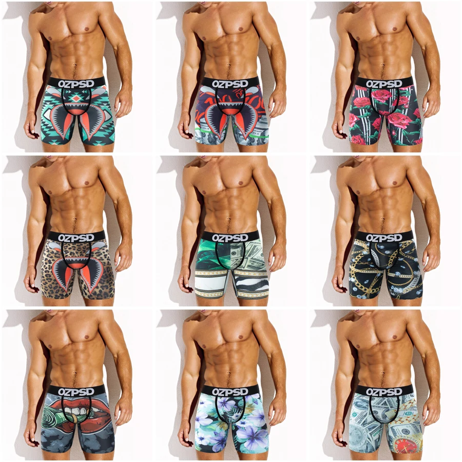 

Мужские Сексуальные трусы с забавным рисунком каракули, мужское нижнее белье, боксеры, мужское нижнее белье, дышащие боксеры размером 3XL, мужские трусы, плавки