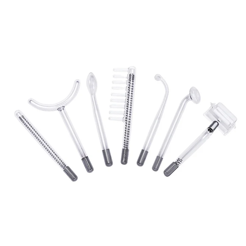 7in1 High Frequency Electrode Wand Machine Skin Tightening Acne Spot Wrinkles Remover Beauty Therapy Facial Care（ No Handle） 5