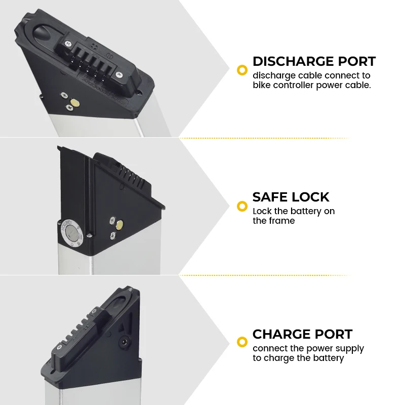 USA Stock Folding Ebike Battery 48V 14Ah Long-Range Battery for E-lectric Bicycle XP Step-thru 1.0 2.0 3.0 Ebike batteries