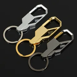 Car Keychain Gift Men'S Keychain Ornament Creative Metal Keychain Zinc Alloy Gold Keychain Keyring Pendants Car New 2023