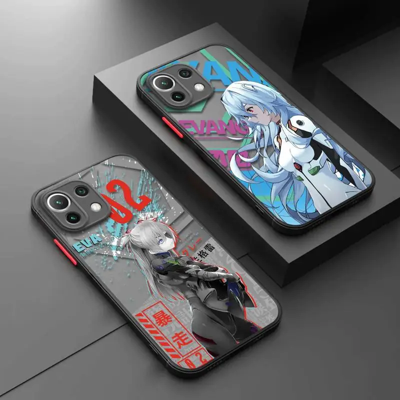 Милый чехол Ayanami-Рей для телефона Xiaomi Poco X3 X4 NFC 12T Pro X5 Mi 11 Lite 12 C40 Honor X8 X9 50 90 9X Pro Y6P Y7A Y7P Y8P