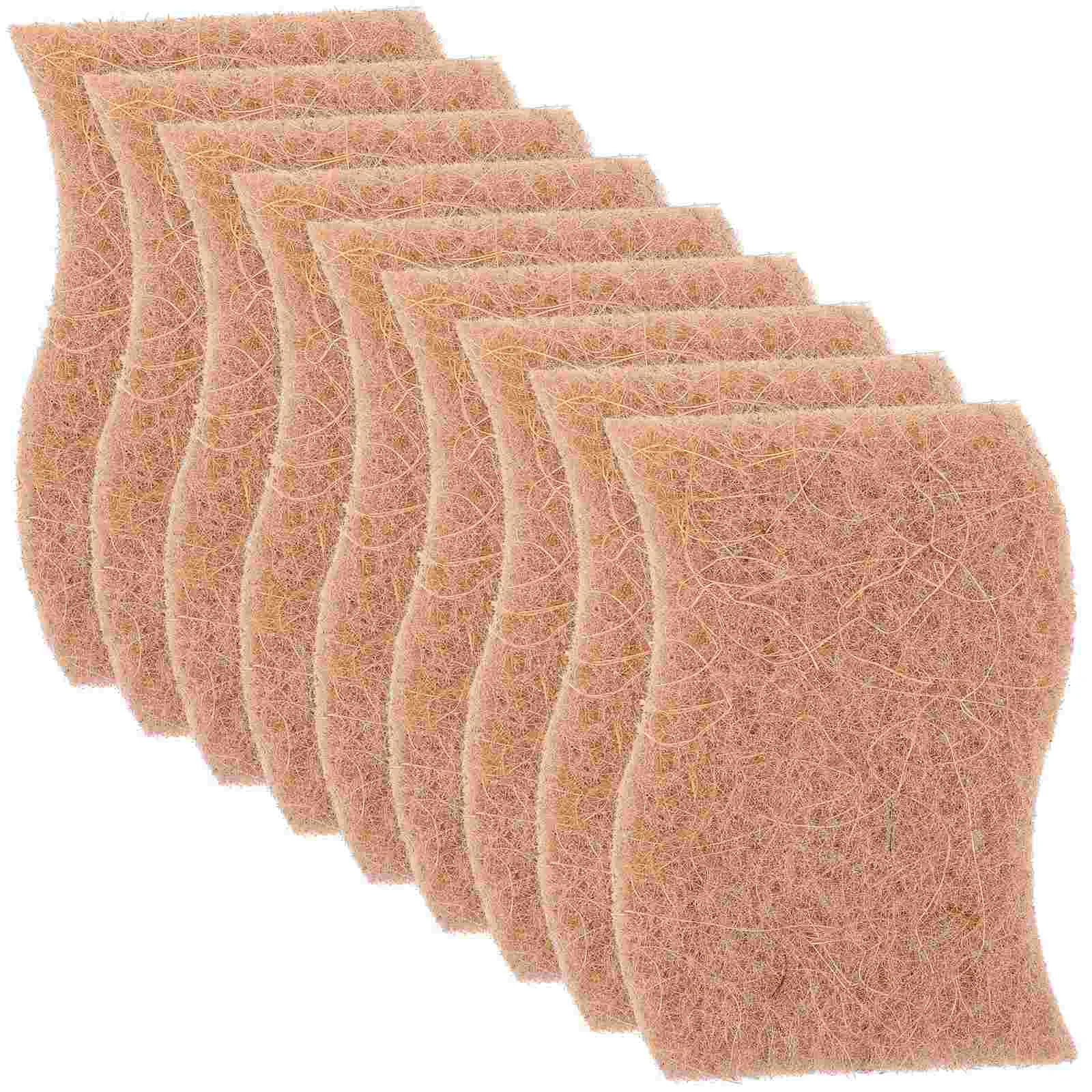 

9 Pcs Cleaning Sponge Kitchen Dish Household Small Accessories Wok Scrub Sponges