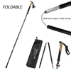 2Pcs Lightweight Trekking Sticks Canes Folding Climbing Poles Walking Poles 3-Folded Rod Cane for Sitting EVA+Cork Handle Sticks 3