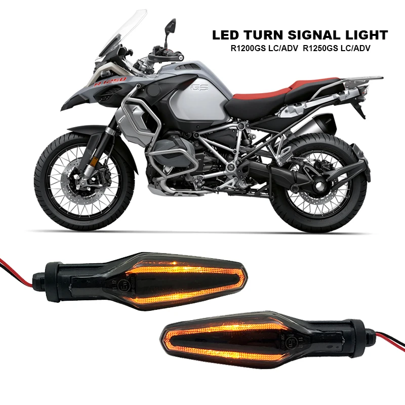 

Fit For BMW R1200GS R1250GS LC ADV R1250 LED Turn Signal Light R1200 R/RS/GS R1250RS/R Motorcycle Front/Rear Indicator Flashing