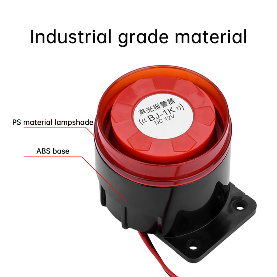Diponto Industrial Motor Siren Alarm Horn Sound Buzzer Warning Signal - View #4