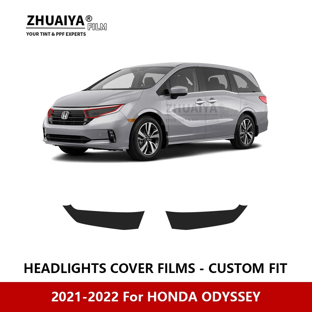 

Для HONDA ODYSSEY 2021-2022 Автомобильная внешняя фара против царапин PPF предварительно отрезанная Защитная пленка для ремонта автомобильные наклейки аксессуары