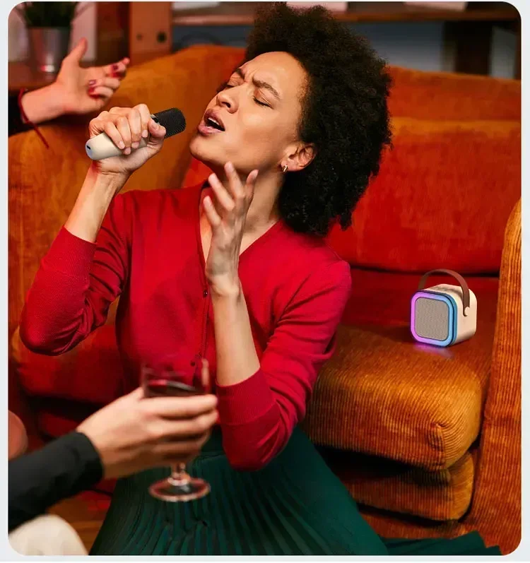 ميكروفونات لاسلكية احترافية مكبر صوت بلوتوث للألعا...