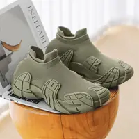 2025 Spring/Summer New Casual Soft soled Sneakers, Large Sized Shoes, Men's One Step Breathable Dad Shoes 1